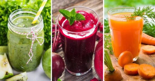 11 jugos naturales para ayudarte a recuperar tu salud