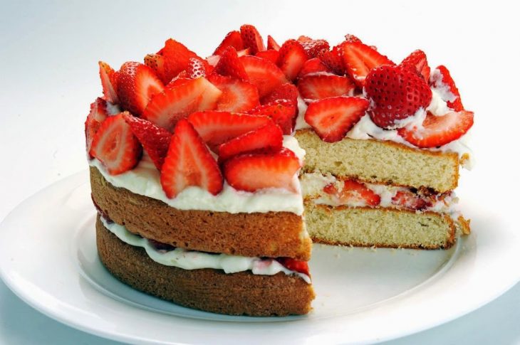 come el pastel 