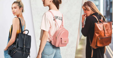 26 mochilas de cuero; práctico, cómodo y muy glamoroso
