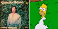 20 escenas de los Simpson que parecen portadas de álbumes