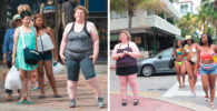 Fotos impactantes muestran reacciones al sobrepeso