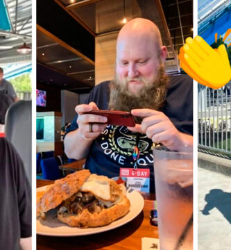 Perdió 150 libras para subir a la montaña rusa