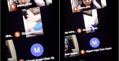 Elizabeth Plata se olvidó de apagar la cámara y protagonizó una apasionante escena