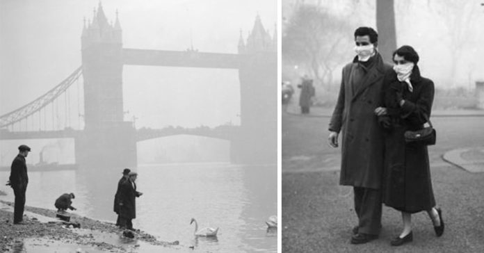Los científicos descubren una terrible razón por la que la niebla de Londres mató a 12.000 personas 2 Banner de niebla de Londres