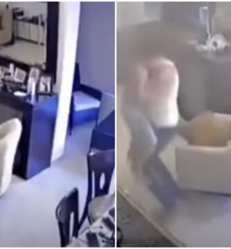 Video viral de un padre protegiendo a su hijo durante la explosión de Beirut
